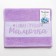 Tensor Ethel "The best mommy" 30x60cm, central violet, 360g/m, HL100%
