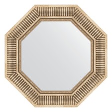 Mirror in the baguette frame, a silver aquate 93 mm, 57.8x57.8 cm
