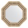 Mirror in the baguette frame, a silver aquate 93 mm, 57.8x57.8 cm