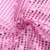 Surfacing for needlework, a net with sequins, pink color, 47.5 × 50 cm