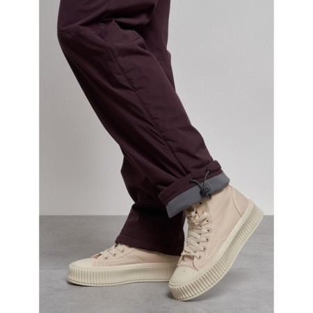 Warmed female trousers, size 46, dark-border color-11