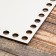 The blank for knitting "Square", the bottom of the LHDF white, 25 cm, d = 10mm