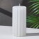CLEASHIC CILINDRIC ARCOVE "Relief. White Lilia", 5x10 cm