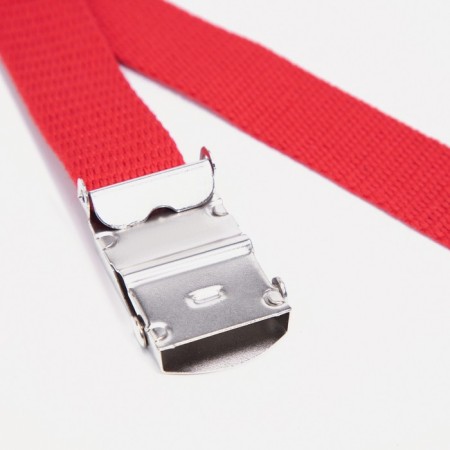 Building belt, width 3 cm, bundle clamp, red color-2
