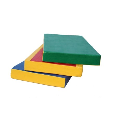 Mat 100 x 50 x 10 cm, blue/yellow