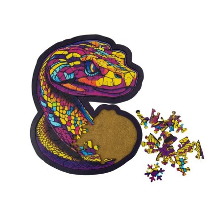 Puzzle Lesch "Anaconda" on the substrate, 52 children.-4