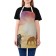 Apron kitchen with a photocrint "zebra", adjustable, size OS