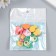 Decor for creativity Plastic "Fruits and vegetables with face" MIX 1.6x1.5 cm