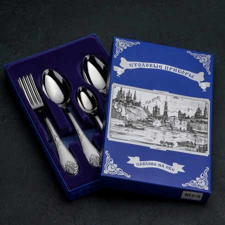 Set of cutlery "Palace", 18 items, cardboard box-5