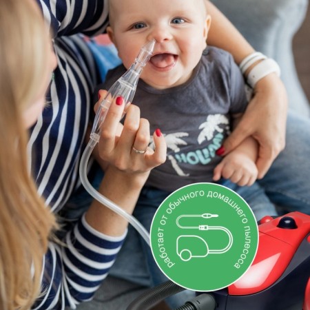 Nasal nasal children's Baby-VAC (Baby-Wak) with two interchangeable nozzles-3