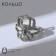 Ring "Mood" Spider, color silver, dimensionless