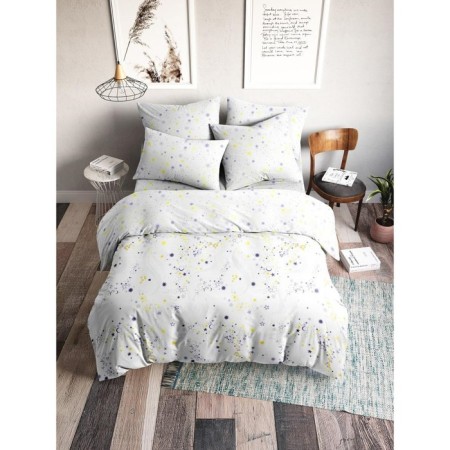 Bed linen duet "Starfall", size 220x240 cm, 145x215 cm - 2 pcs, 50x70 cm - 2 pcs