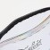 Lightning cosmetic bag, transparent color