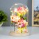 Nightlight "Flowers and butterflies" LED from batteries 3HAAA 13.5x13.5x20.5 cm Risalux