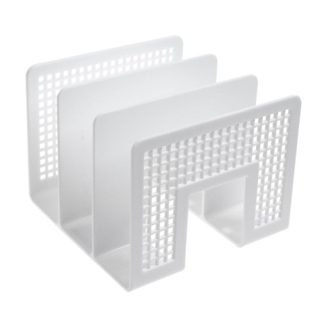 Vertical paper tray, 3 compartments, Erichkrause Classic, White