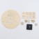 DIY watch. Clock - Coloring for painting "Cosmos", New Year's set for creativity