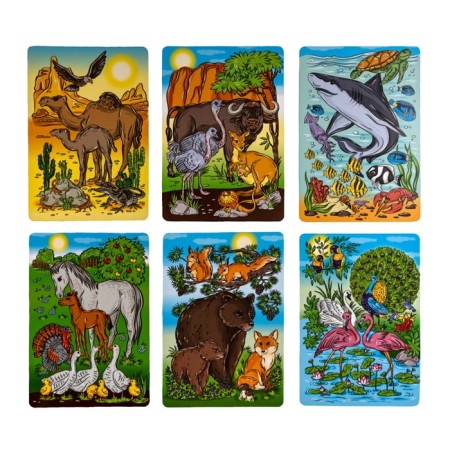 The game is a desktop "Victorin for attention. Animals ", 4+-4
