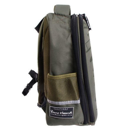 Frame backpack 38 x 30 x 20 cm + pencil case, Bruno visconti "military pattern. Defenders of the sky"-3
