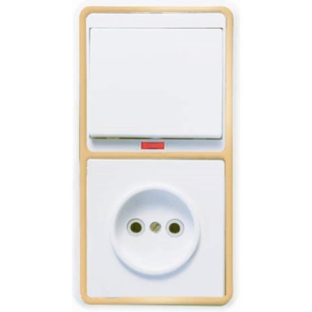 Block "Kuntsevo" 5818 BKVR-214 "Bella", 1 key, socket, color gold