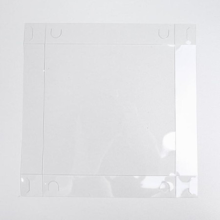 Box for confectionery products with PVC “Joy”, 15 x 15 x 3 cm, New Year-6