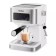 Coffee machine KitFort KT-7139, Rozhkova, 1050 W, 1.5 l, cappuccino, white-silvery