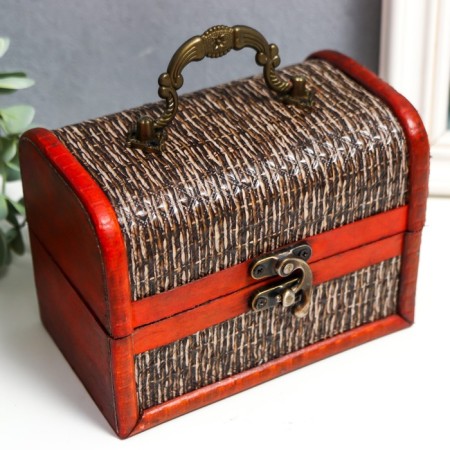 Casket wood chest "Book" 10.5x15x9 cm-3