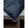 Satin Luxe Crystiller, size 200x220 cm, dark blue color