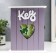 Keywood tree 6 hooks "Flower Heart" 26.3x21.8x8.3 cm