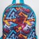 Baby backpack on lightning, blue/multi -colored color