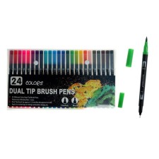 Set of professional markers, 24 pieces/24 colors, bilateral