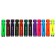 A set of textbooks of 12 colors 5.0 mm, Devente 6 neon +6 marandi (earthen tones) mowed
