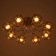 Ashley chandelier 8x40W E27 chrome 67x67x22cm