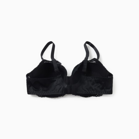 Women's bra, black color, size 75c-3