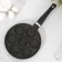 Slot "Personnel", D = 23 cm, plastic handle, anti -stick coating, black color