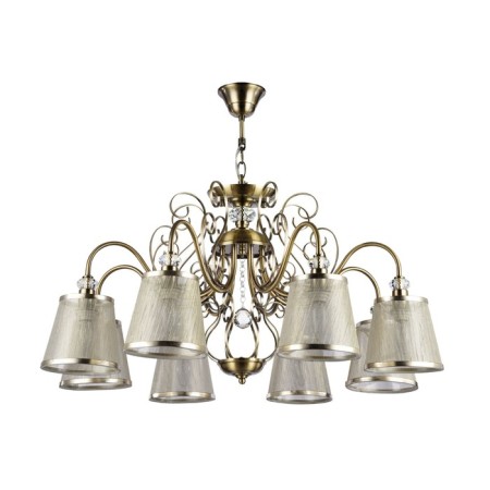 Freya Fr2405-PL-08-BZ Driana, 812x812x1108 mm ceiling lamp, E14, 8x40W, Antik bronze color-1
