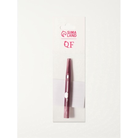A brush of d/eyebrows and eyelashes 2V1 7*0.8 cm plastic mix package QF-5
