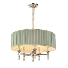 Светильник подвесной St Luce. SL1121.103.05. Oleo. 5х40 Вт, E14, 58х58х44,5 см, цвет никель