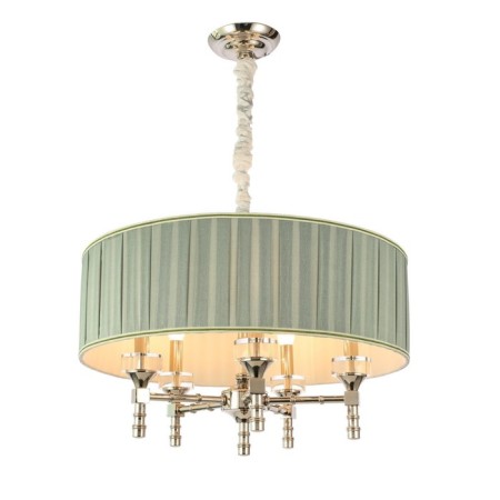 Suspension lamp ST LUCE. SL1121.103.05. Oleo. 5x40 watts, E14, 58x58x44.5 cm, Nickel color