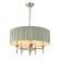 Suspension lamp ST LUCE. SL1121.103.05. Oleo. 5x40 watts, E14, 58x58x44.5 cm, Nickel color