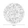 The tablecloth “Figure changes”, round, Saten, d = 150 cm