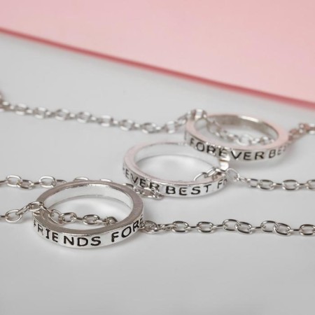 Kulons "Demetrons" three rings, color silver, 45 cm