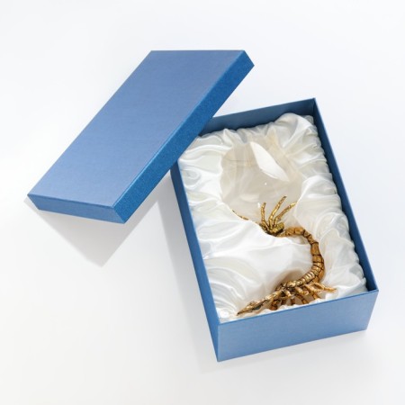 Cognac glass "Scorpio", 550 ml, gold-2