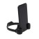 Luazon phone stand, in the form of hands, adjustable width, black