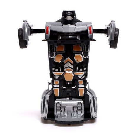Inertial “sports car” robot, transforms in a collision, mixing color-9