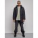 Extensive male winter park, size 56, black color