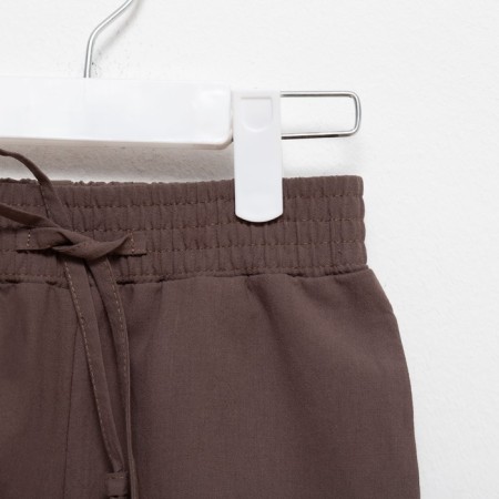 Burmuda shorts Minaku: Cotton Collection Brown color, height 140-8