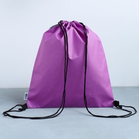 A bag for shoes with a reflective element "Beauty" 30 x 40 cm-4