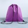 A bag for shoes with a reflective element "Beauty" 30 x 40 cm