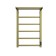 Electric towel "Dvin" FJ Plaza Neo, 800x500 mm, dimmer, matte bronze