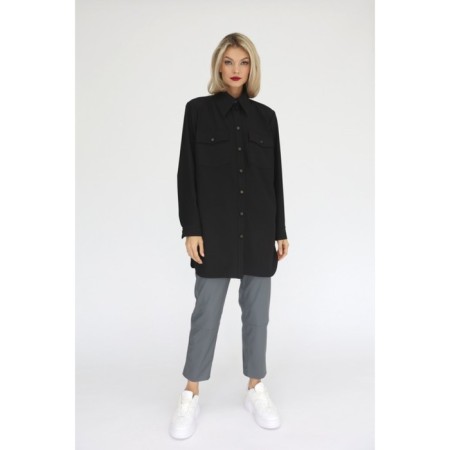 Free cut shirt with pockets, size 50-1